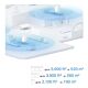 TP-LINK (DECO X1500) AX1500 Whole Home Mesh Wi-Fi 6 System, 3 Pack, Dual Band, OFDMA & MU-MIMO