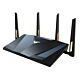 Asus (RT-BE88U) BE7200 Dual Band Wi-Fi 7 AiMesh Extendable Performance Router, 2x 10G Ports, 2.5G Ports, 4K-QAM, MLO, AiMesh