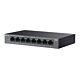 TP-LINK (LS108GP) 8-Port Gigabit Desktop LiteWave Switch with 8-Port PoE+, Metal Casing