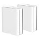 Asus (ZenWiFi BQ16) BE25000 Quad Band Wi-Fi 7 Mesh Routers, Up to 8,000 sq.ft, 2x 10G Ports, USB, VPN, multi-SSID, 2 Pack