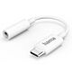 Hama USB Type-C Male to 3.5mm Jack Female Adapter, White