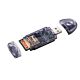 Hama External USB 3.0 Card Reader, SD/microSD, Anthracite, USB Powered