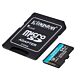 Kingston 64GB Canvas Go! Plus Micro SDXC Card with SD Adapter, UHS-I Class 10, U3, A2 App Performance, 170MB/s