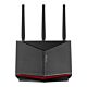 Asus (RT-BE86U) BE6800 Dual Band Wi-Fi 7 Gigabit Router, 10G WAN/LAN, 2.5G Ports, 4K-QAM, MLO, AiMesh, 20G WAN/LAN Capacity