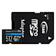 Team 512GB Elite A1 Micro SDXC Card with SD Adapter, UHS-I Class 3, U3, A1 App Performance, 100MB/s