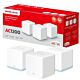 Mercusys (HALO H1200G 3-Pack) AC1200 Whole-Home Mesh Wi-Fi System, Dual Band, AP Mode
