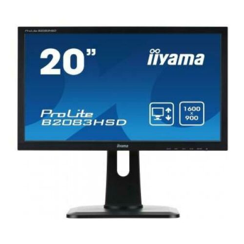 iiyama 20" ProLite B2083HSD-B1 Monitor