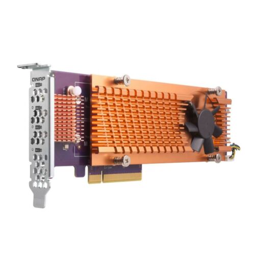 QNAP Quad M.2 (2280)  SATA SSD PCIe card