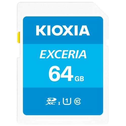 Kioxia 64GB Exceria U1 Class 10 SD card
