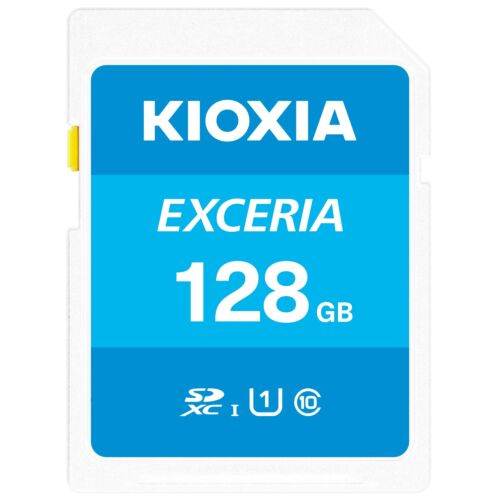 Kioxia 128GB Exceria U1 Class 10 SD card
