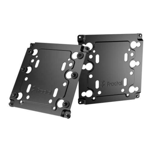 Fractal Design Universal Multibracket  Type-A (2-pack), 2.5/3.5 SSD/HDD - Converts a standard 120mm fan slot to an HDD, SSD or pump mount