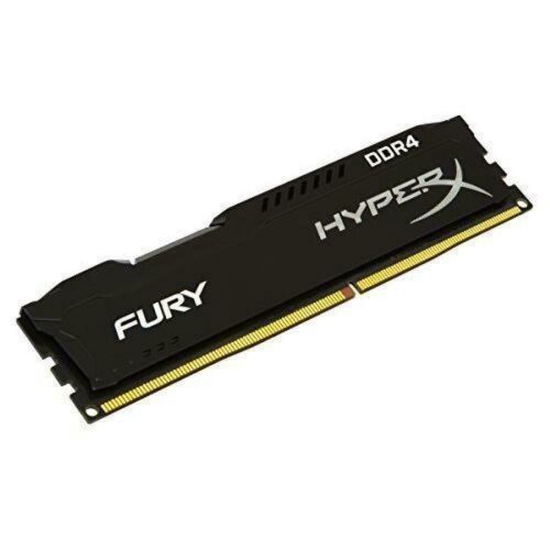 HyperX Fury Black 16GB, DDR4, 3200MHz (PC4-25600), CL16, XMP 2.0, DIMM Memory