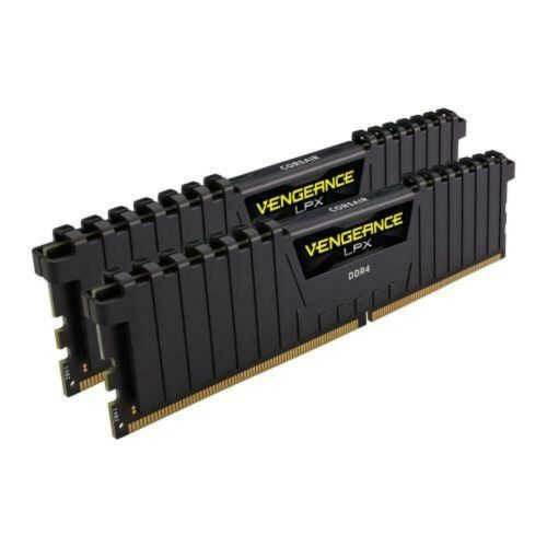 Corsair Vengeance LPX 32GB Kit (2 x 16GB), DDR4, 2666MHz (PC4-21300), CL16, XMP 2.0, DIMM Memory