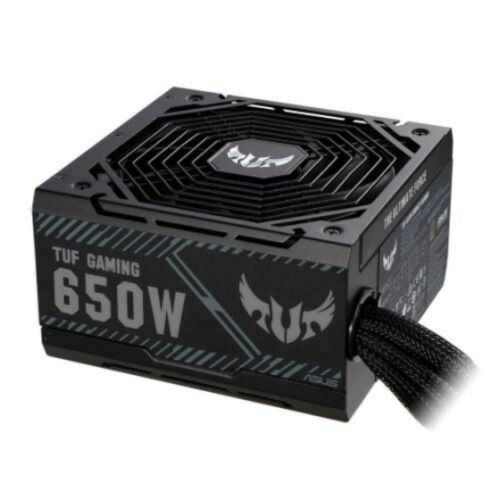 Asus 650W TUF Gaming PSU, Double Ball Bearing Fan, Fully Wired, 80+ Bronze, 0dB Tech