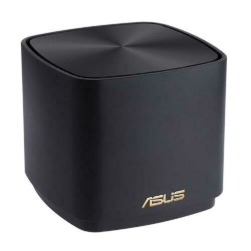 Asus (ZenWiFi AX Mini (XD4)) AX1800 Wireless Dual Band Mesh Wi-Fi 6 Mini System, Single, AiMesh, AiProtection, Black
